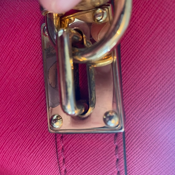 MICHAEL KORS Hamilton Tote Large Bright Pink - Picture 5 of 8